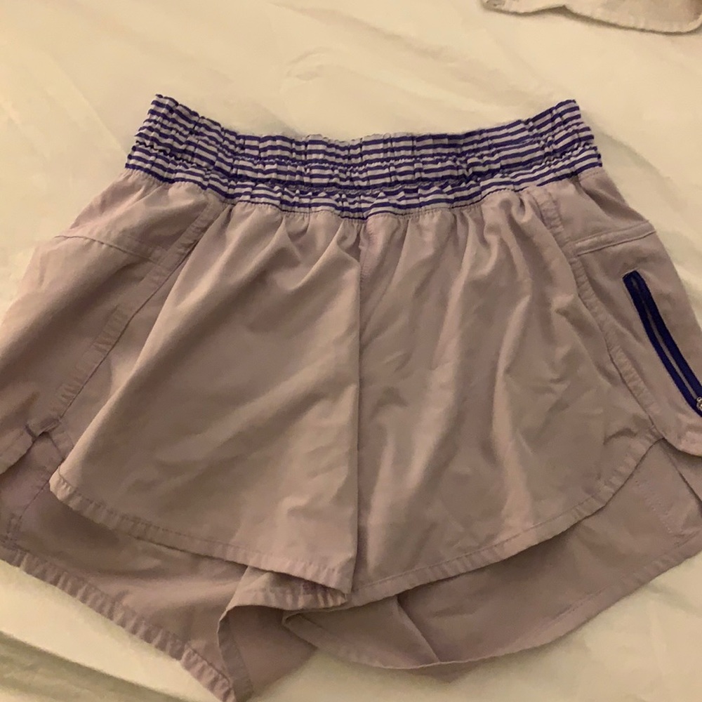 lavender lululemon shorts